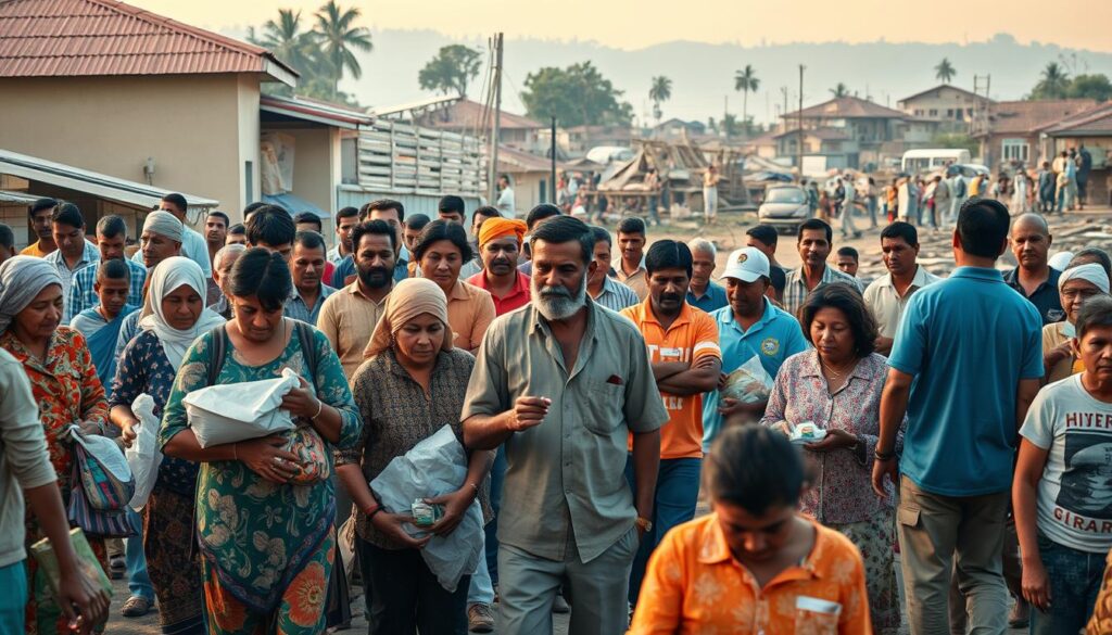 keterlibatan masyarakat dalam penanggulangan bencana