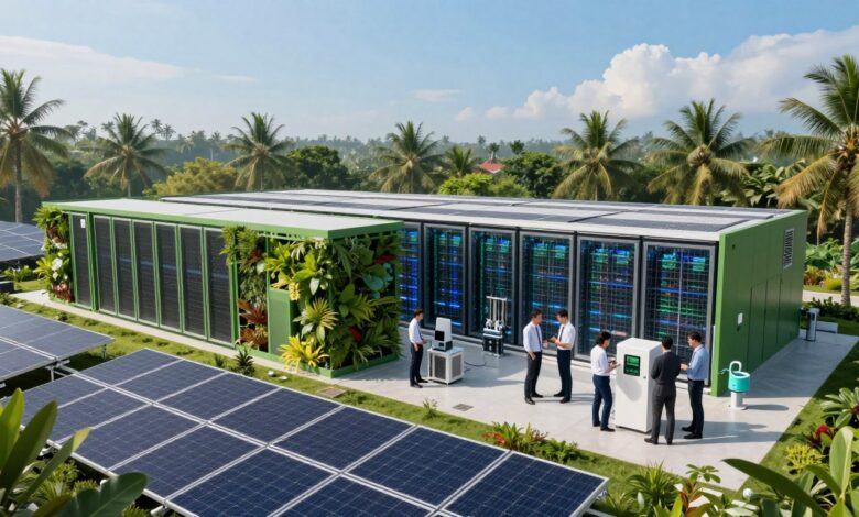 Green data center Indonesia
