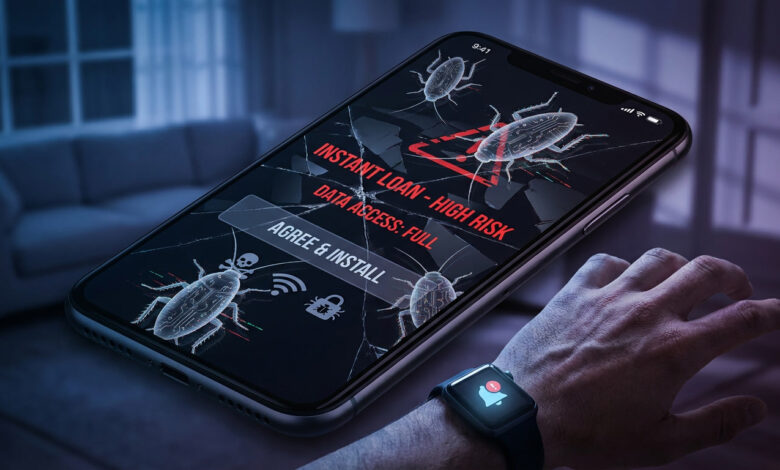 aplikasi pinjol ilegal malware Android